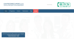 Desktop Screenshot of centrodirecupero.com